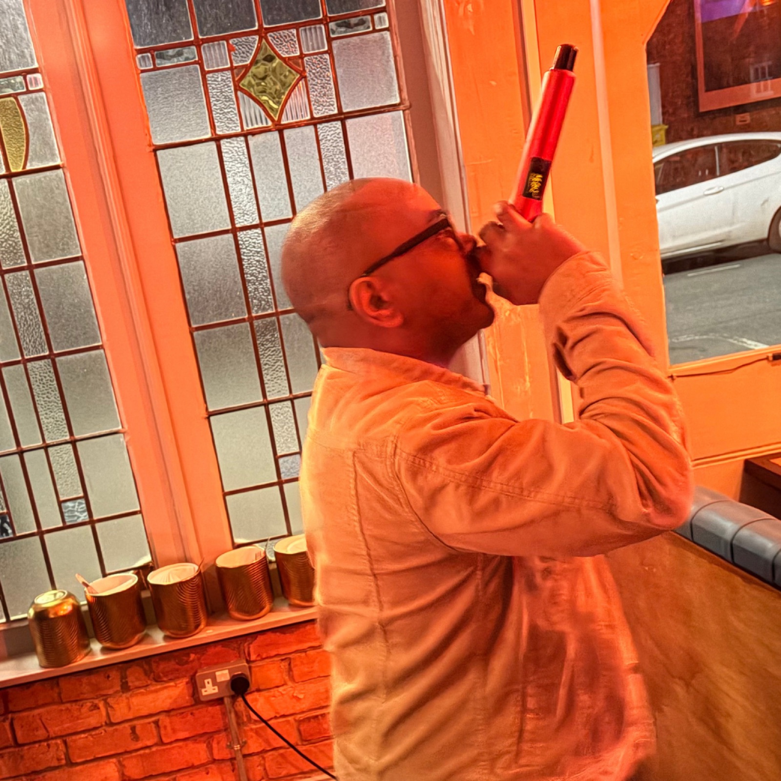 Banging out the Tunes at Karaoke